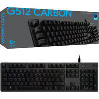 Logitech G512 Carbon RGB Mechanical Gaming Keyboard - GX Linear