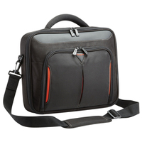 18.2' Classic+ Clamshell Laptop Case with File Compartment - Black