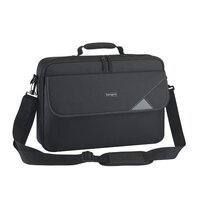 15.6' Intellect Bag Clamshell Laptop Case with Padded Laptop Compartment - Black