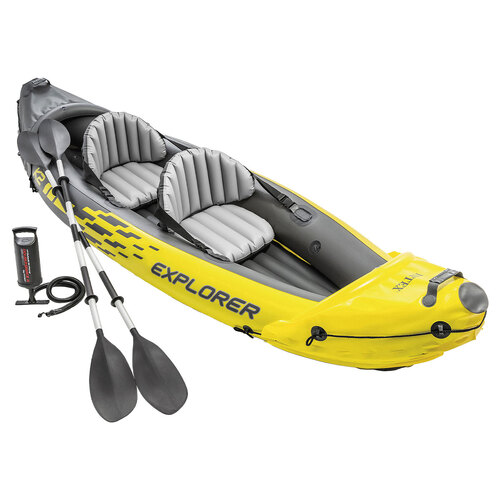 Explorer K2 Inflatable Kayak Canoe 68307NP
