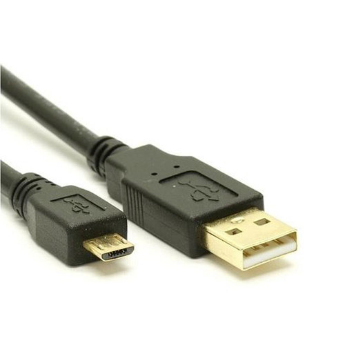8WARE USB 2.0 Cable A to Micro-USB B Male to Male Black