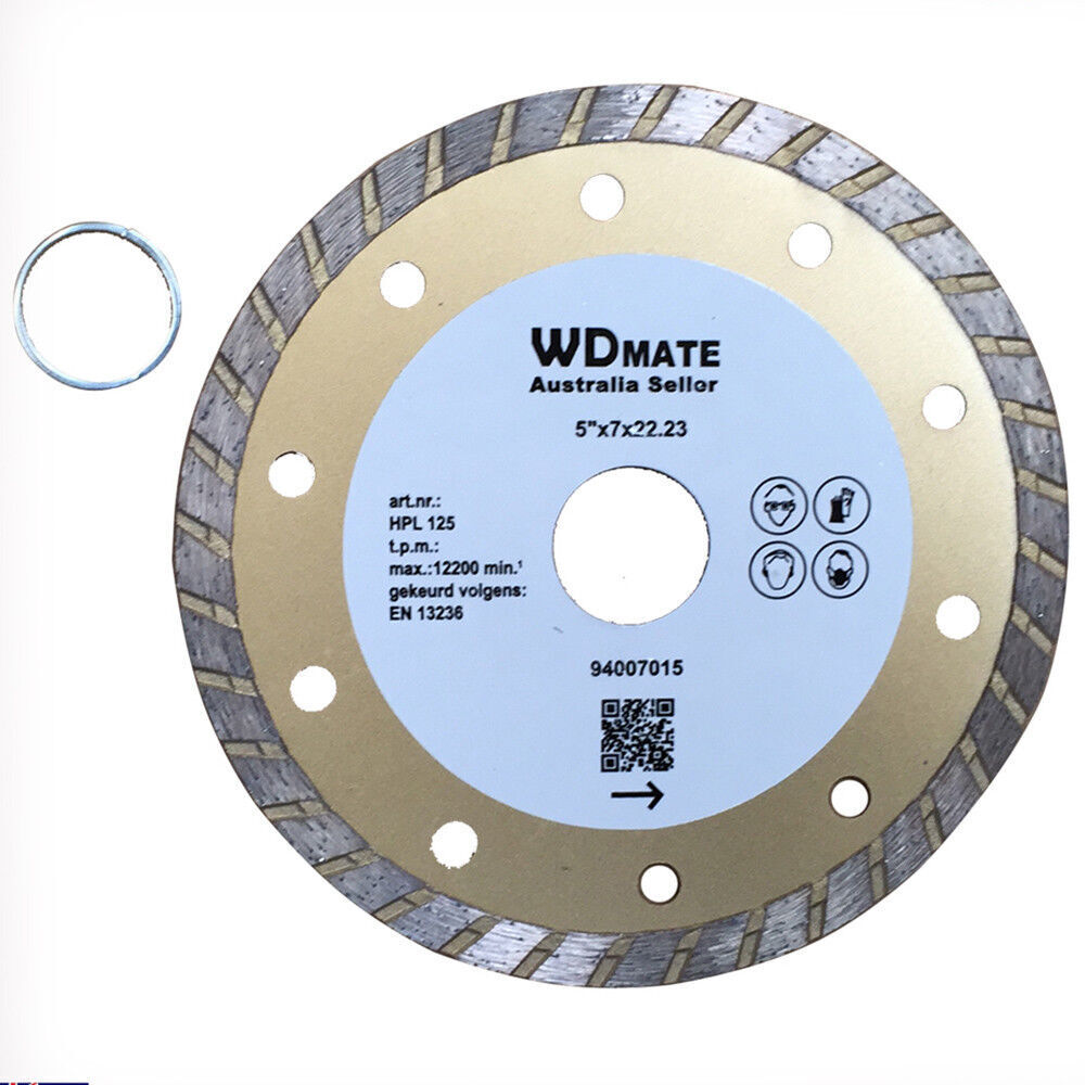 Diamond Cutting Disc 125mm 5" Dry Wet Turbo Circular Saw Blade 2.2mm 22.23mm Price