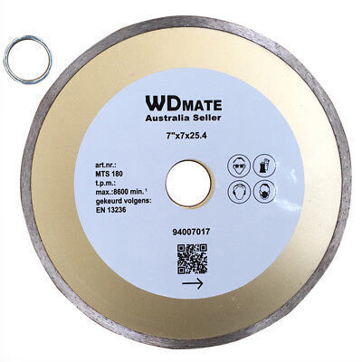 Diamond Cutting Blade 180mm 2.3*5mm 7 Wet Circular Saw Disc 25.4/22.2mm Tile Price
