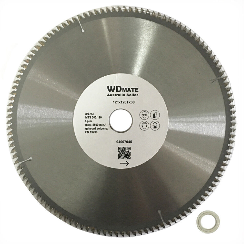 Circular Aluminium Plastic Saw Blade Cutting Disc 12" 300mm 120T 30/25.4 TCG Price