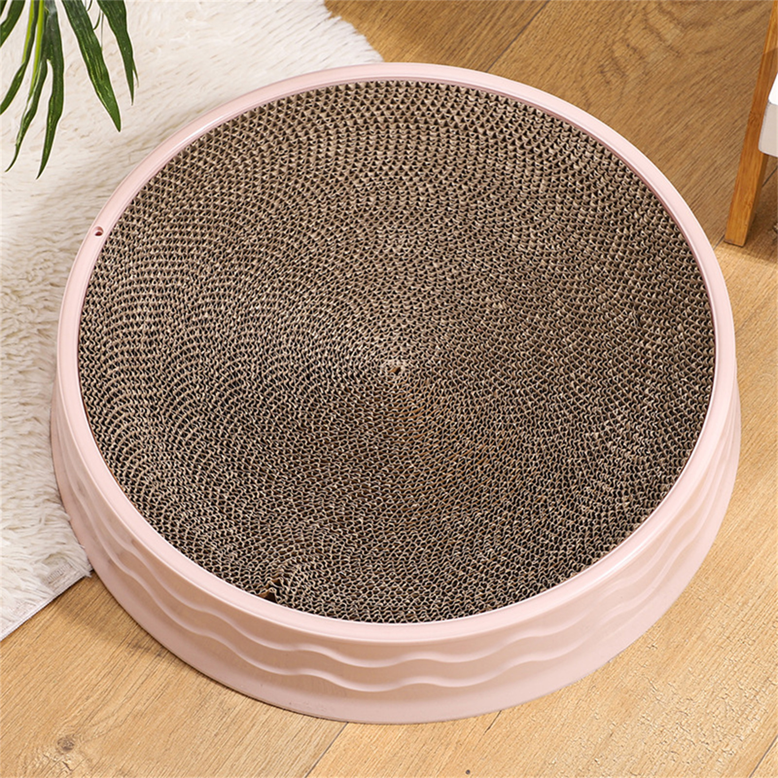 Cat Claw Plate Wear-Resistant Replaceable Round Corrugated Paper Pet Toy  Price