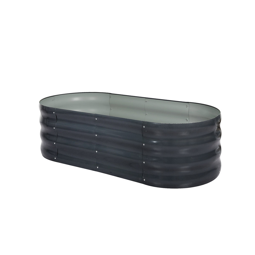 Garden Bed Planter Raised Coated Steel Vegetable Beds Oval Price
