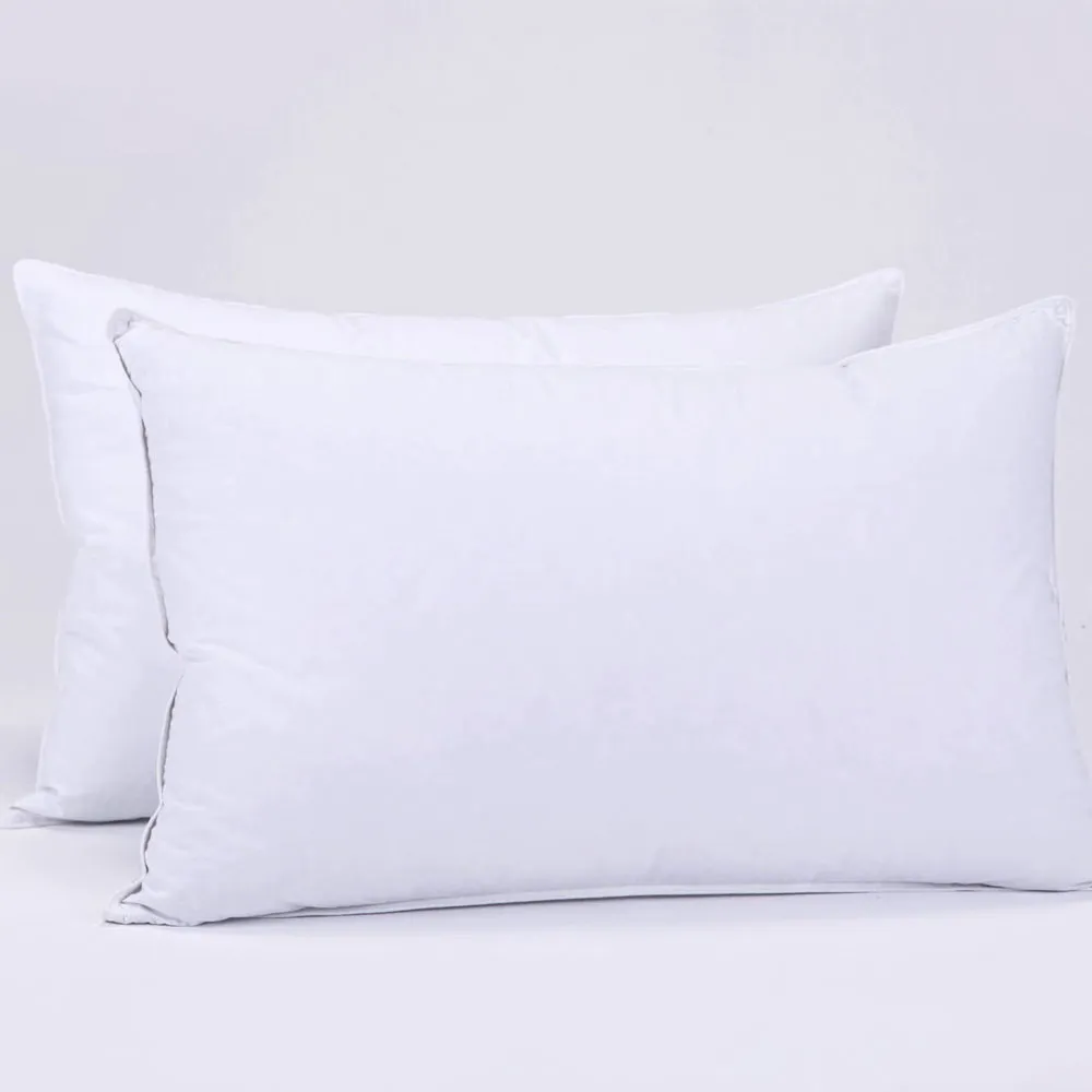 2 Premium Hotel 1150g Pillows 74CM x 48CM Pillows Breathable Cotton Price