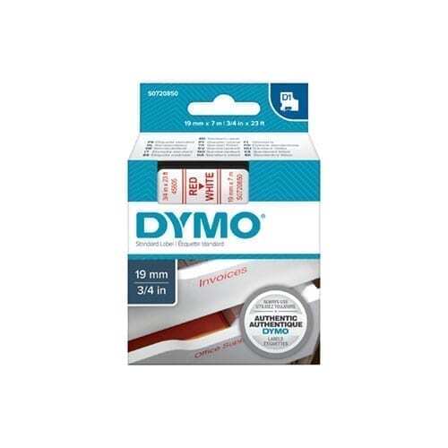 Dymo Blk on Yell 12mmx7m Tape - for use in Dymo Printer Price