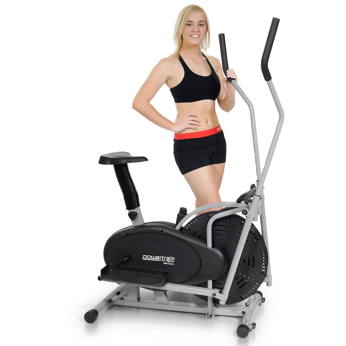 Powertrain 2-in-1 Elliptical Cross Trainer and Exercise Bike Price