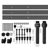 Sliding Barn Door Hardware Track Set 3m