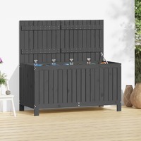 Garden Storage Box Solid Wood Pine