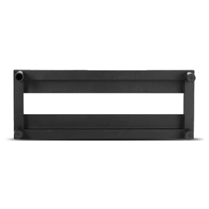 Guitar Pedal Board, 15'' x 5.7'', Aluminum Alloy 0.8 lbs Super Light Guitar Effects PedalBoard with Carry Bag High Quality Velcro Fixed Strap Shoulder