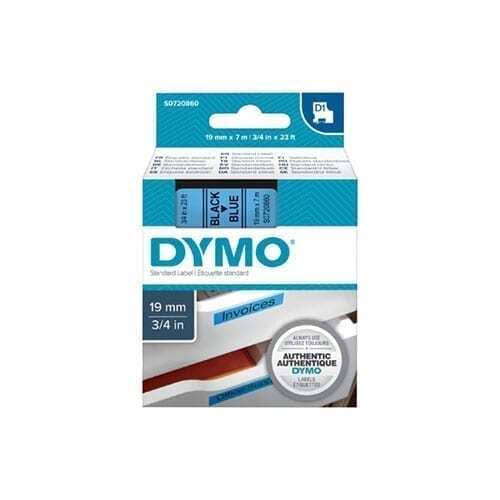 Dymo Blk on Yell 12mmx7m Tape - for use in Dymo Printer Price
