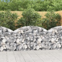 Arched Gabion Basket Galvanised Iron Gabion Garden Beds Range 3