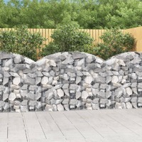 Arched Gabion Basket Galvanised Iron Gabion Garden Beds Range 3