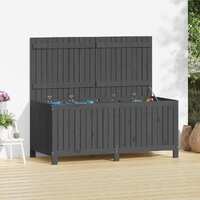 Garden Storage Box White 147x68x64 cm Solid Wood Pine