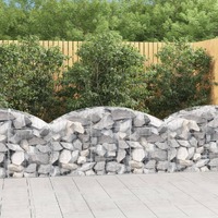 Arched Gabion Basket Galvanised Iron Gabion Garden Beds Range 3