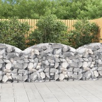 Arched Gabion Basket Galvanised Iron Gabion Garden Beds Range 3