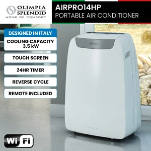 3.5kW Portable Air Conditioner with Wifi & Remote AIRPRO14HP