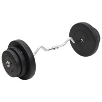 Curl Barbell with Plates