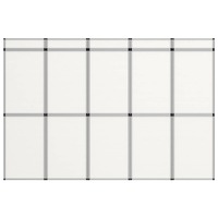 Folding Exhibition Display Wall White