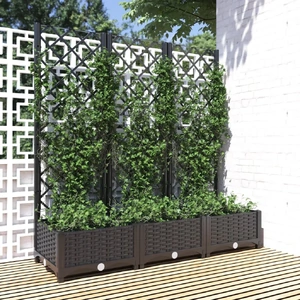 Garden Planter with Trellis PP Trellis Planter Range 3