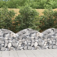 Arched Gabion Basket Galvanised Iron Gabion Garden Beds Range 3