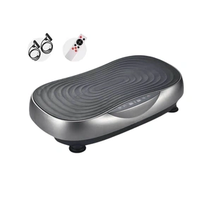 Vibration Plate Machine - Vibrating Exercise Platform Grey