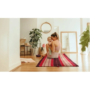 Day bed Roll Out Mattress XL Large Foldout Mat relaxation day bed camping or Yoga Matt Natural Kapok Filled¬†RED 120cm x 200cm