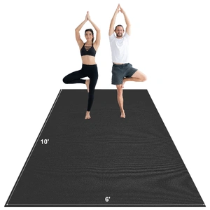 Exercise Mat, Non Slip High Density Premium Yoga Mat, Exercise Yoga Mat for Men Women, Fitness & Exercise Mat with Bag & Carry Strap, for All Types of