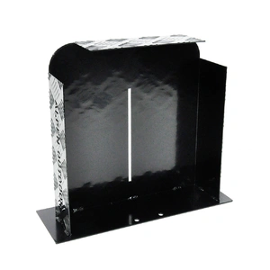 Base Mount 2mm Thickness Aluminium Diesel Heater Fuel Tank Cover Double Side for 10L 15L Fuel Tank Black