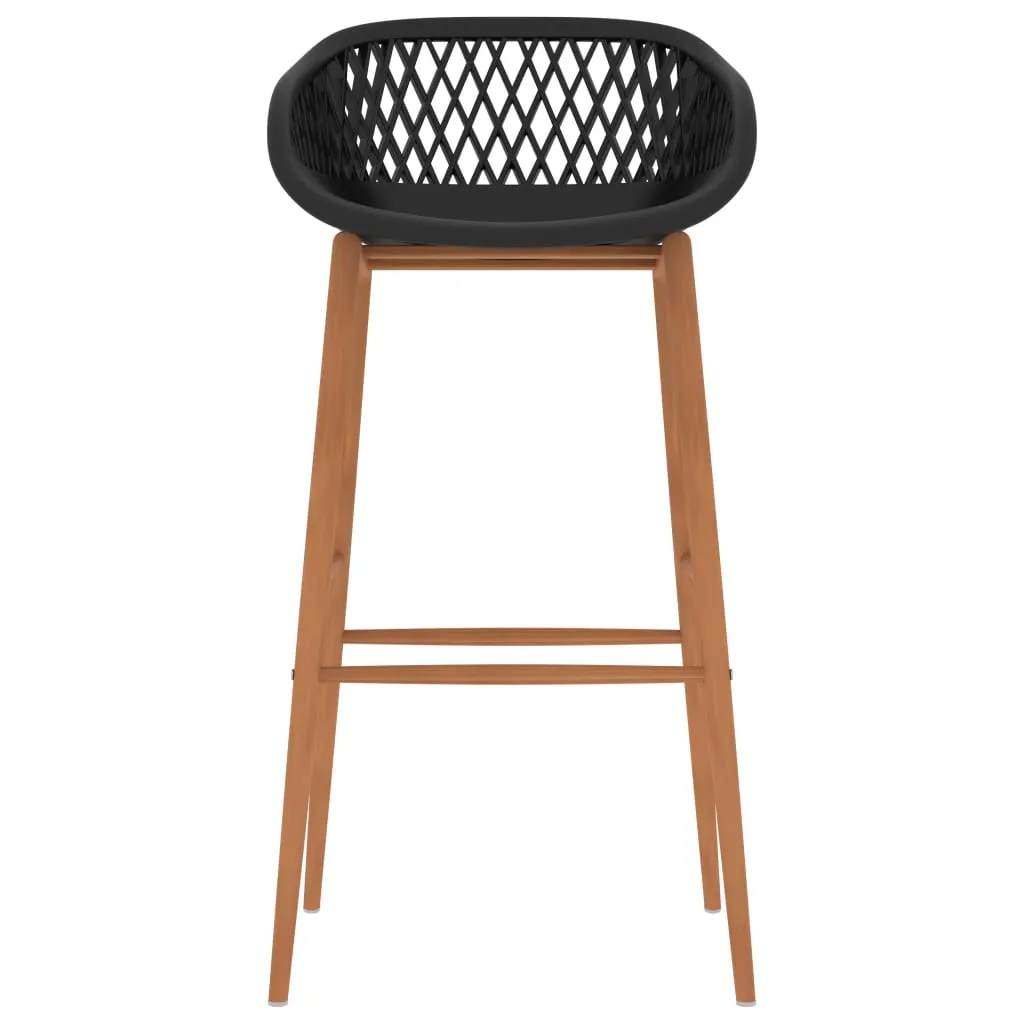 Bar Chairs 4 pcs Black Price