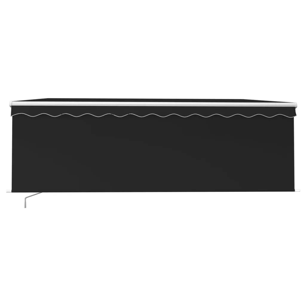 Manual Retractable Awning with Blind 4x3m Anthracite Price