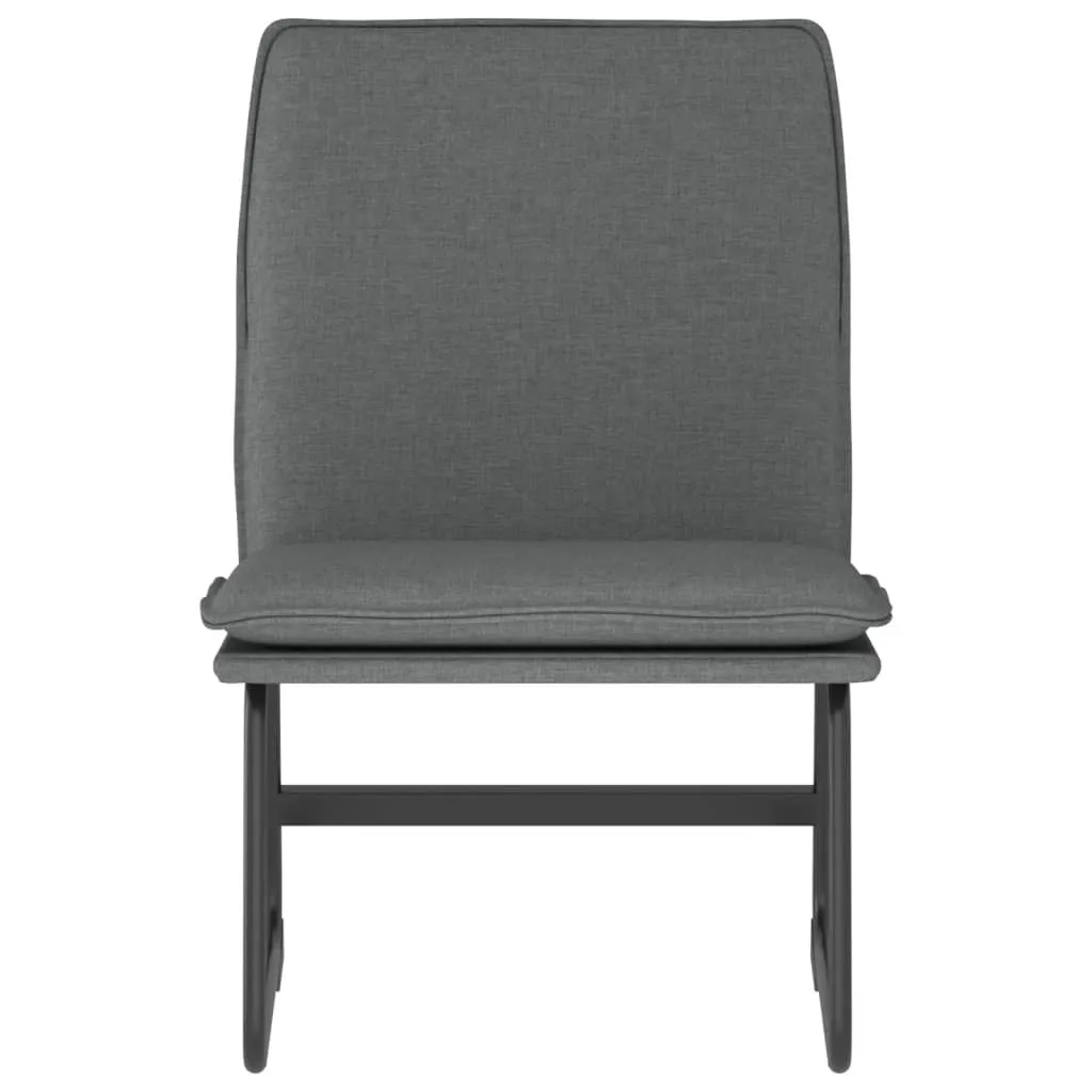 Lounge Chair Dark Grey 52x75x76 cm Fabric Price
