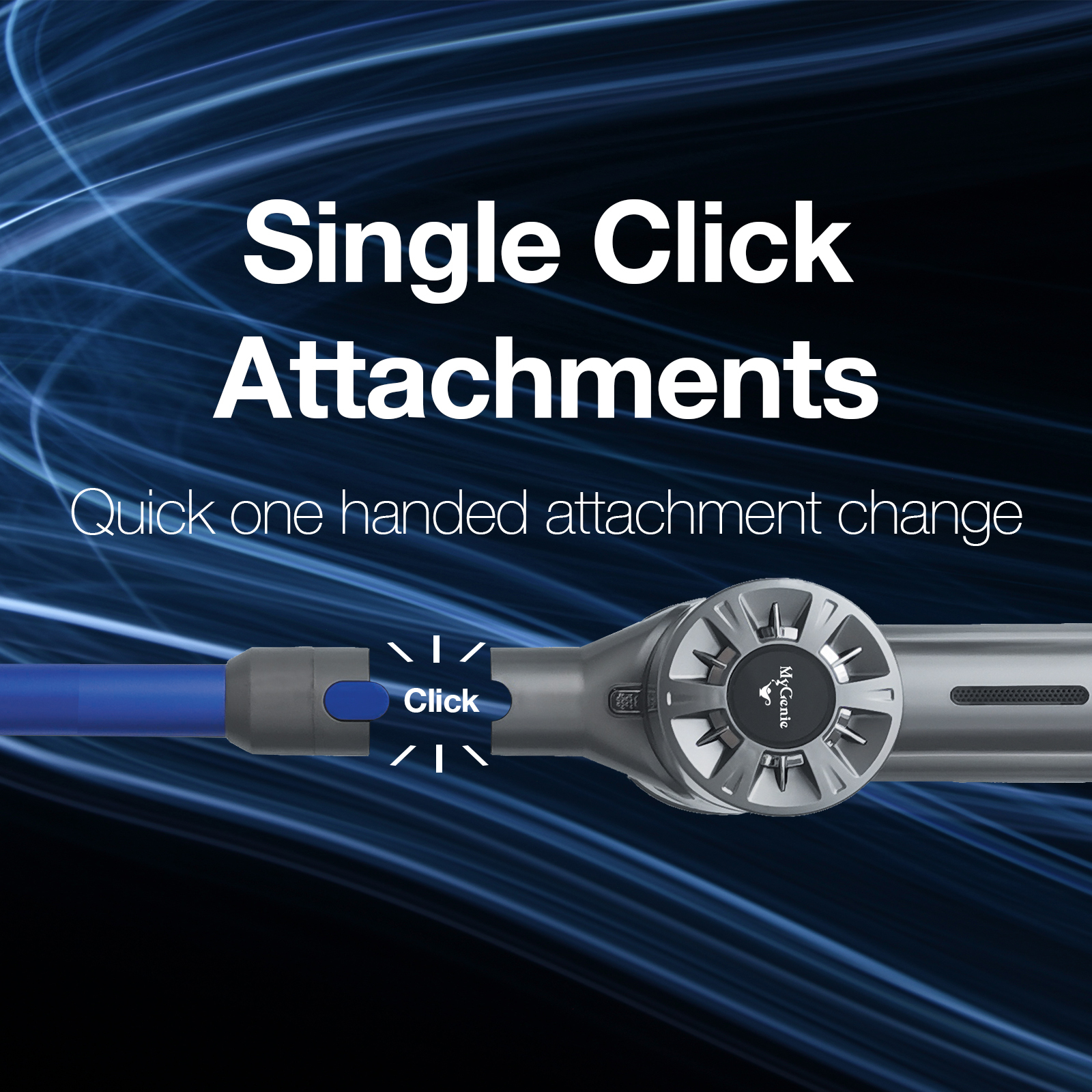 My Genie X5 Cordless Vacuum Cleaner Blue