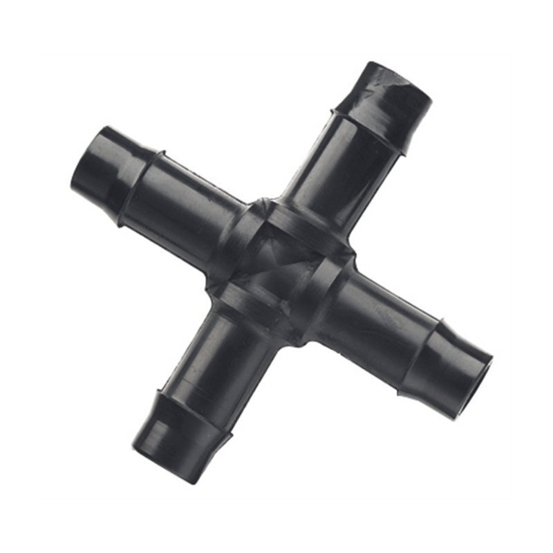 Barbed Cross Connector - 20 Pack for Secure and Leak-proof Joining of Hoses Price