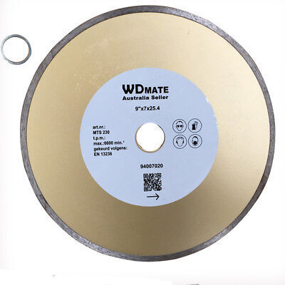 230mm Diamond Cutting Disc 9" Circular Saw Blade 2.6*7mm Dry Wet Turbo 25.4mm Price