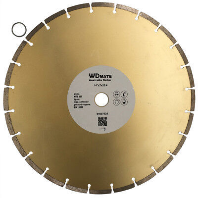 Diamond Dry Cutting 350mm Circular Saw Disc Blade 7*3mm Segment 14" 25.4 Tile Price