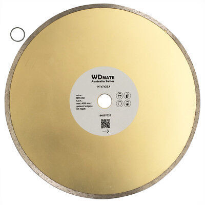 350mm Wet Circular Saw Blade Diamond Cutting 14" Disc 25.4/22.2mm Tile WDMATE Price