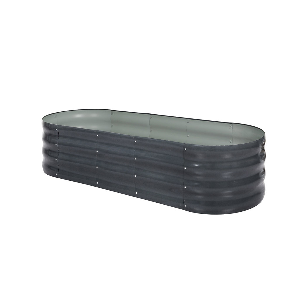 Garden Bed Planter Raised Coated Steel Vegetable Beds Oval Price