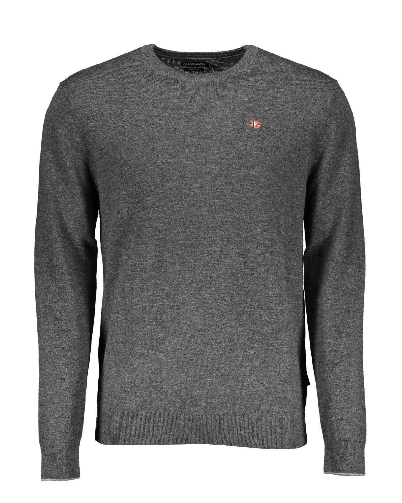 Napapijri Men's Gray Wool Shirt Price