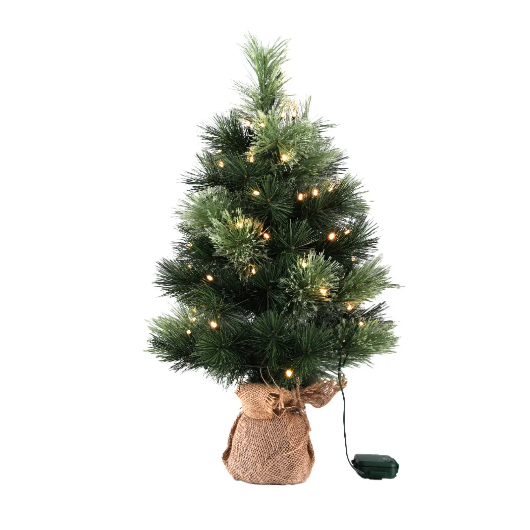 Tabletop Christmas Tree 60CM 8 Light Modes Timer Function Price