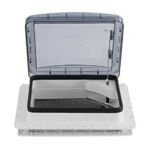 Caravan Roof Vent Air Exhaust Hatch RV Motorhome Camper White