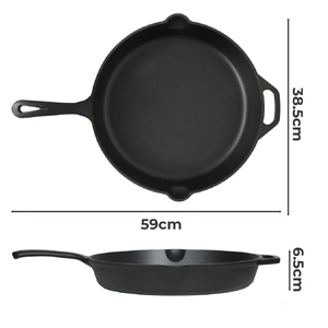 Non Stick Frying Pan Cast Iron Steak Skillet