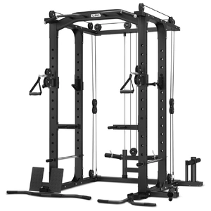 LSG GRK100 with FID Bench and 90kg Olympic Bars and Tri - Grip Weights