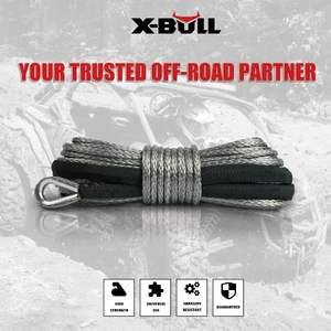 Synthetic Dyneem Rope 5.5MM x 13M SK75 Car Tow Recovery Winch Cable Line