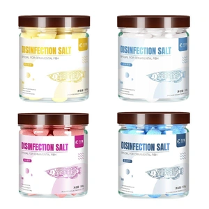 Aquarium Sea Salt Water Treatment Universal Powder For Fish Tank Purification - White