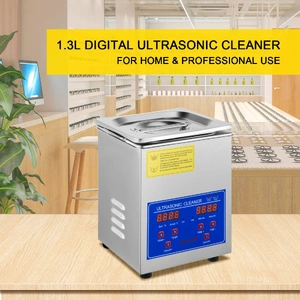 Ultrasonic Cleaner 1.3 L Ultrasonic Parts Cleaner with Heater Timer
