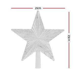 Christmas Tree Topper Star RGB LED Xmas Decor 80 Modes APP Control