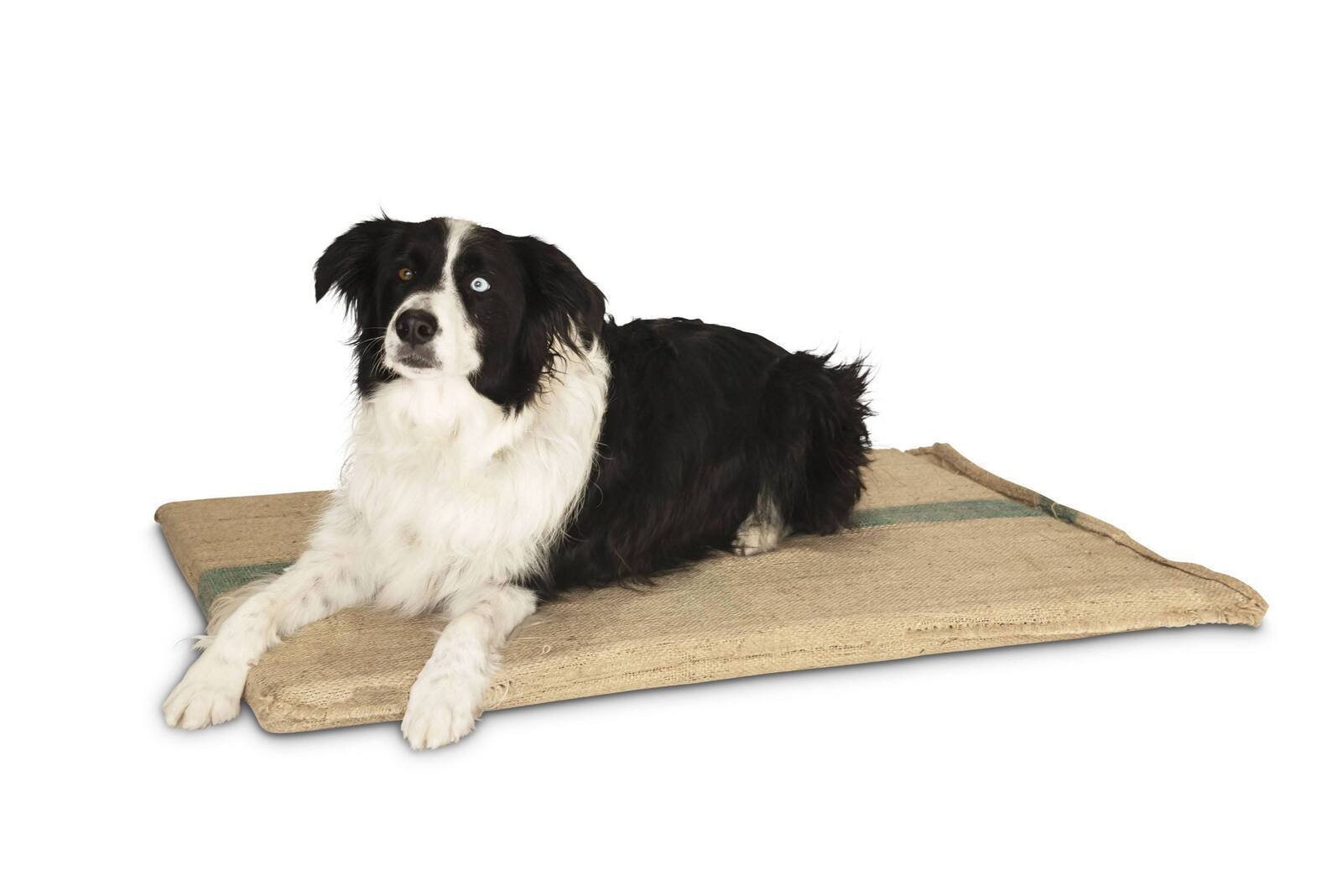 Hessian Pet Dog Puppy Bed Mat Pad House Kennel Cushion With Foam Price